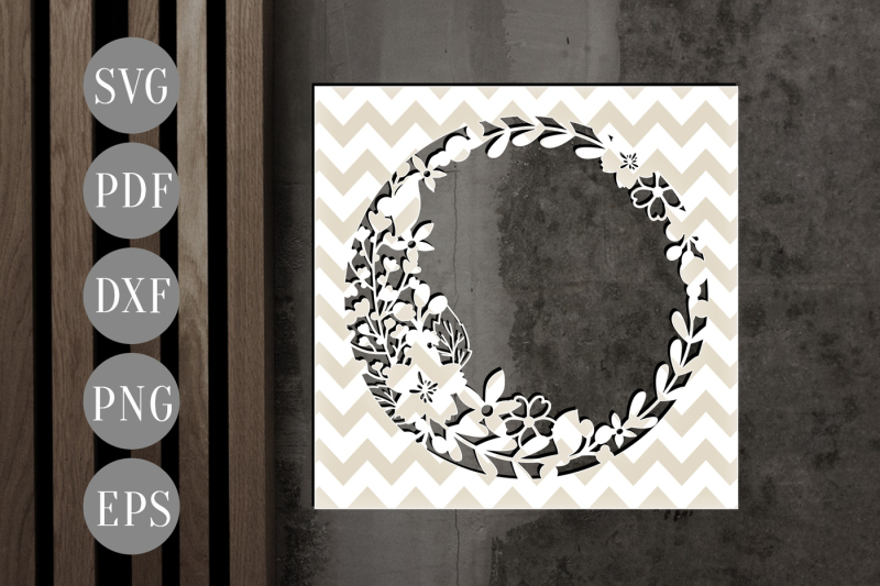 floral-wreath-frame-papercut-template-flowers-cutting-file-dxf-pdf