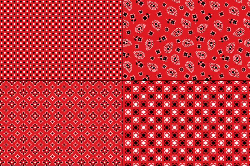 seamless-red-bandana-patterns