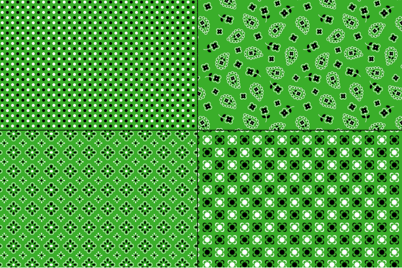 seamless-green-bandana-patterns