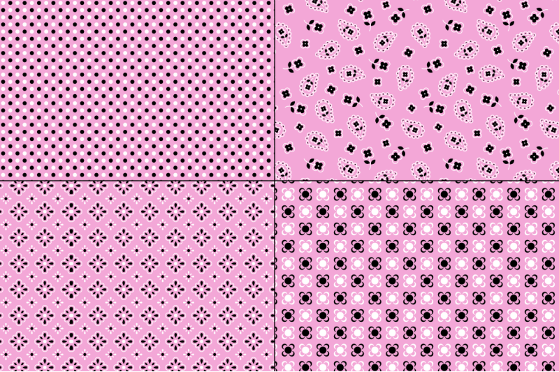 seamless-pink-bandana-patterns