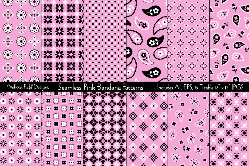 seamless-pink-bandana-patterns