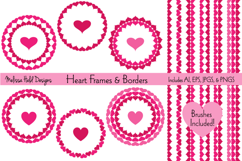 heart-frames-amp-borders