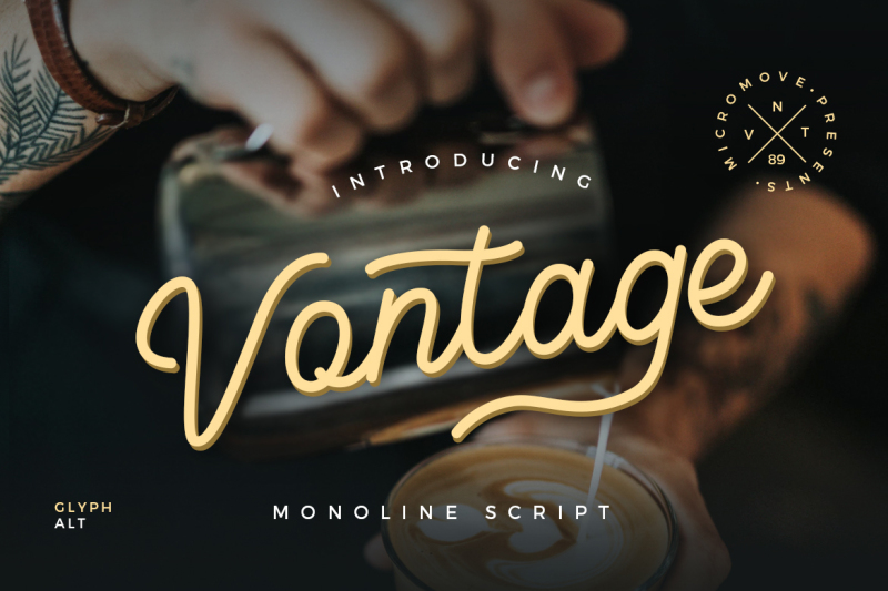 vontage-monoline-script