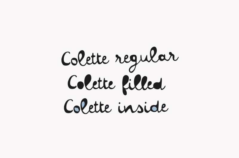 colette-font-pack