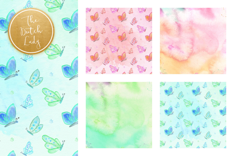 holistic-watercolor-pattern-scrapbook-papers