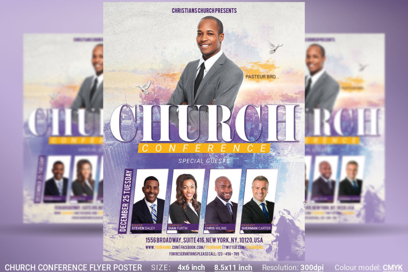 church-conference-flyer-poster