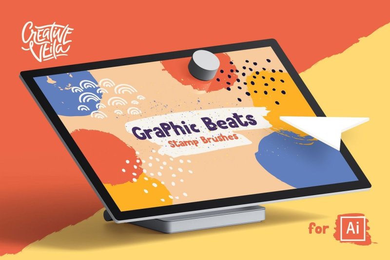 graphic-beats-brushes-for-illustrator