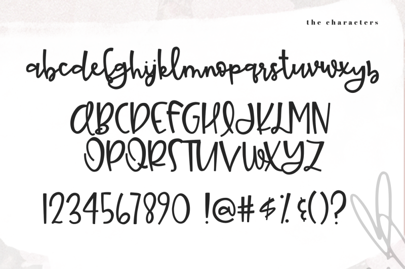 Alluring A Bold Handwritten Script Font By Ka Designs Thehungryjpeg Com