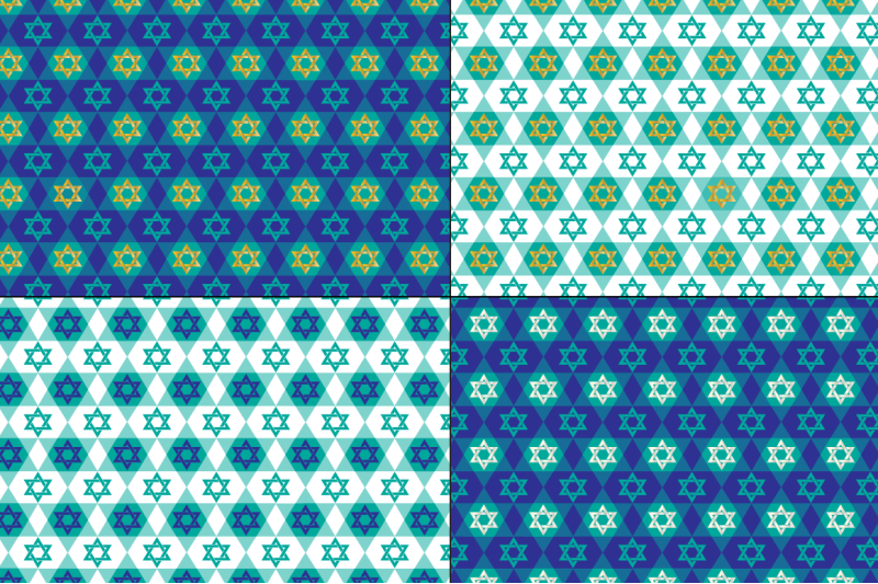 seamless-jewish-star-patterns
