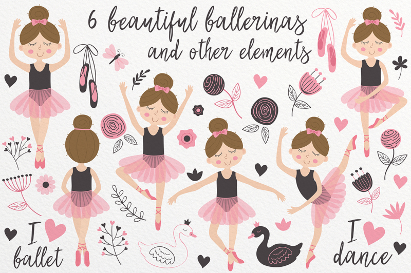 ballerina-girl-beautiful-set