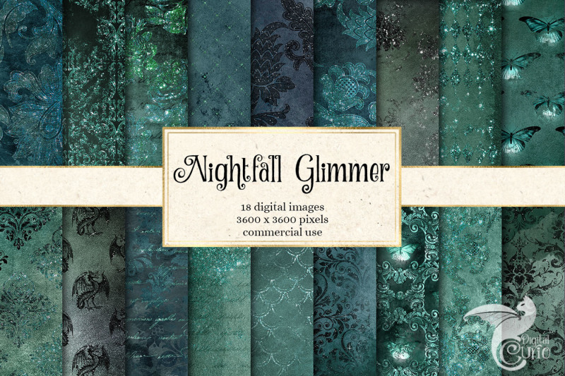 nightfall-glimmer-digital-paper