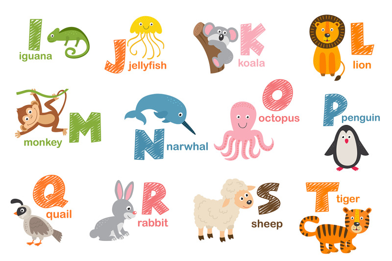 alphabet-with-animals