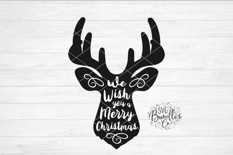 deer-head-we-wish-you-a-merry-christmas-svg
