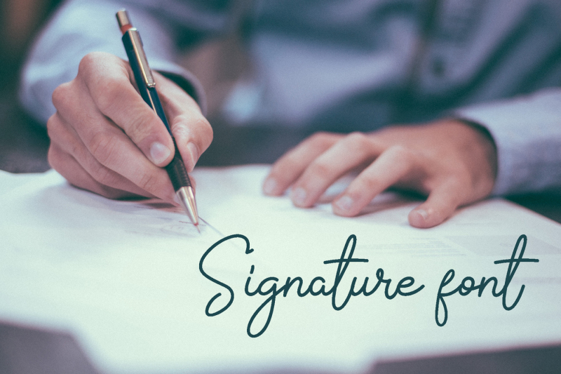 the-signate-a-stylish-signature-font