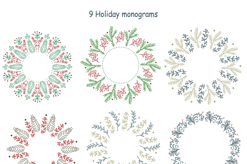 holiday-monograms