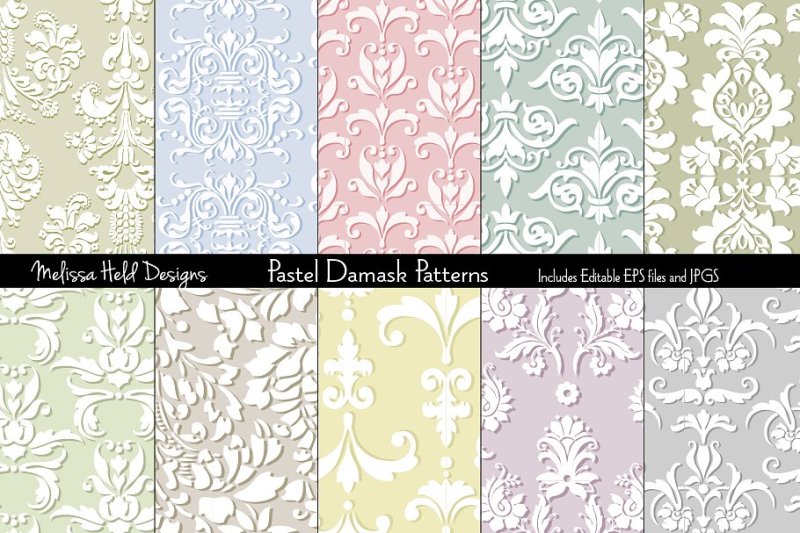 seamless-damask-patterns