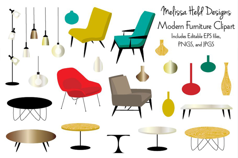 modern-furniture-clipart