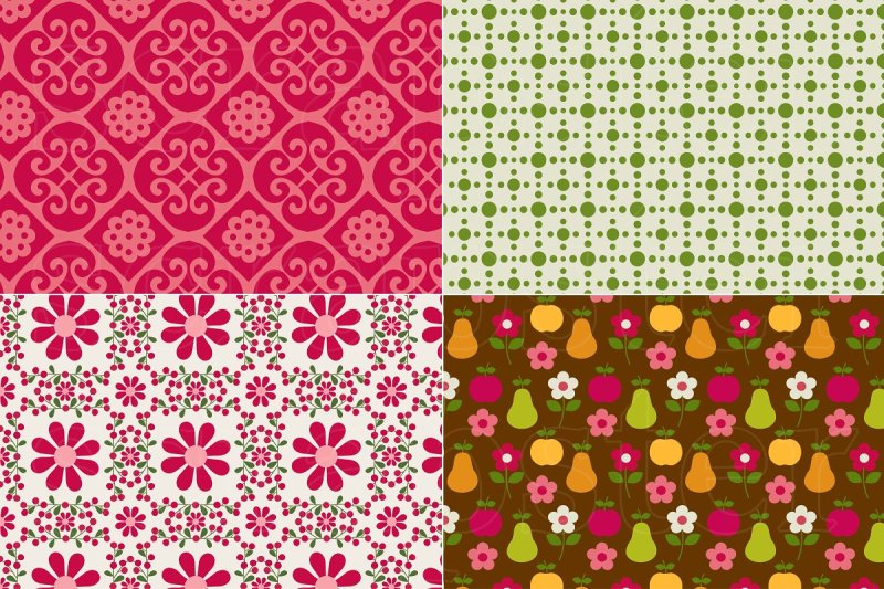 seamless-woodland-patterns