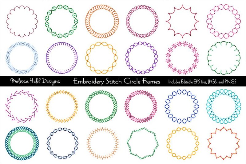 embroidery-stitch-circle-frames