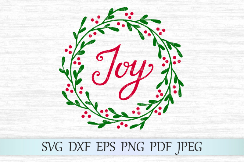 joy-wreath-svg-joy-svg-holly-wreath-svg-joy-cut-file