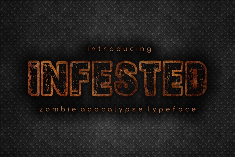 infested-apocalyptic-display-font