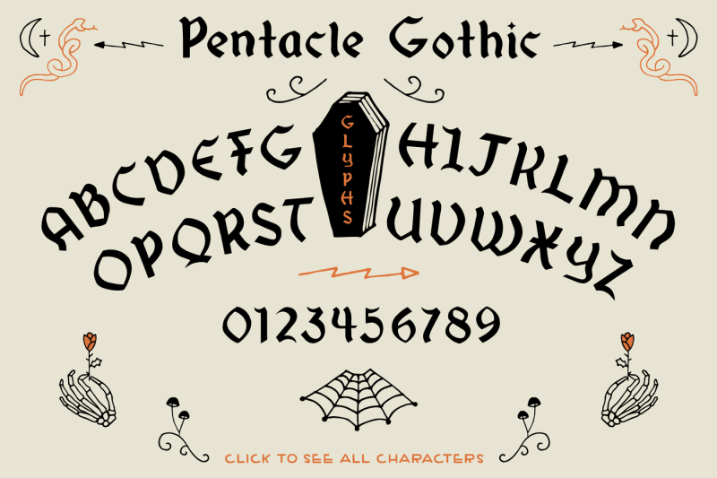 pentacle-font