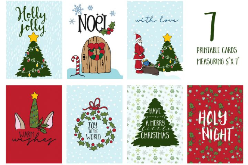 Icelandia Christmas Graphics Patterns By Dyrabyra Thehungryjpeg Com