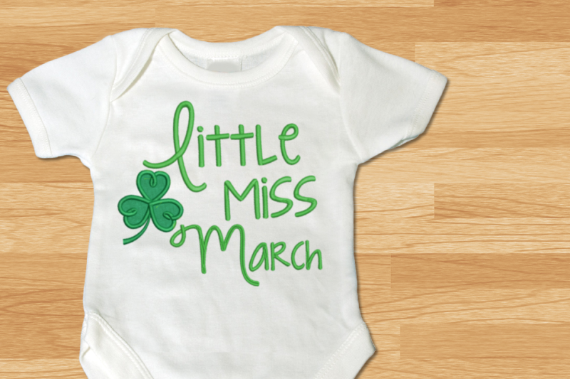 little-miss-march-clover-applique-embroidery