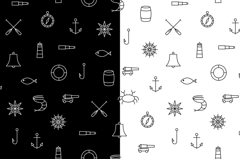 15-ship-and-sea-line-icons-patterns