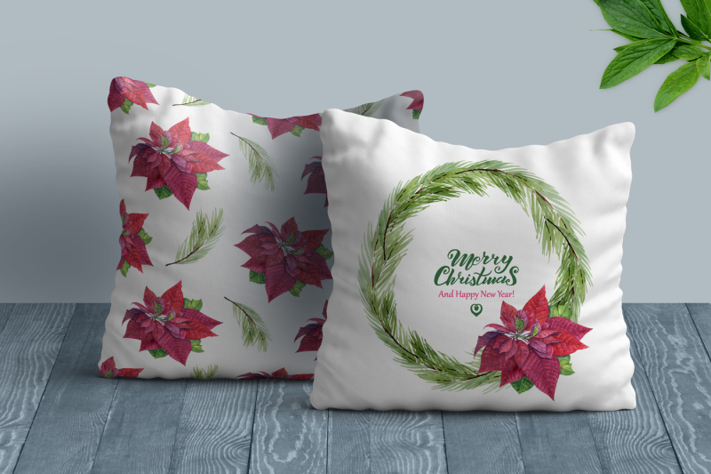 poinsettia-greeting-cards-and-patterns