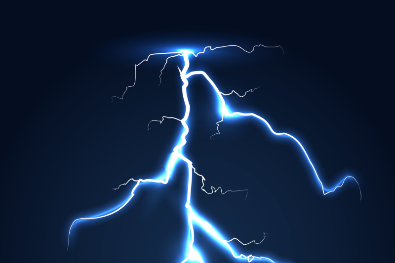 realistic-vector-lightning-dark-night-sky