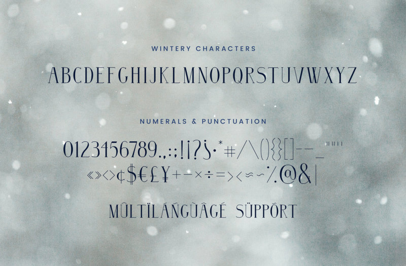 wintery-a-serif-font-family