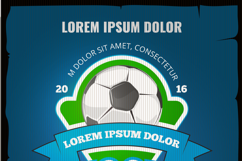 football-soccer-vector-poster-template