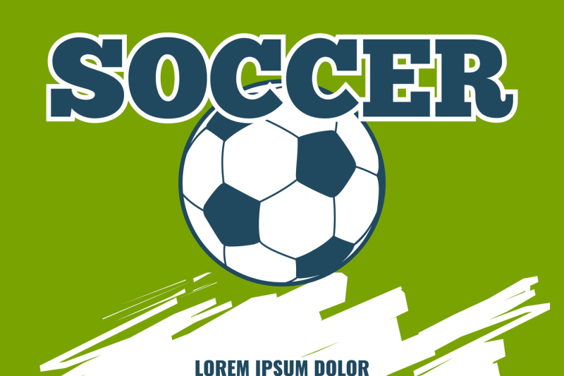 soccer-ball-green-vector-poster-template