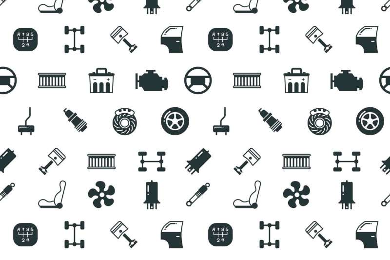 car-spare-parts-vector-seamless-pattern