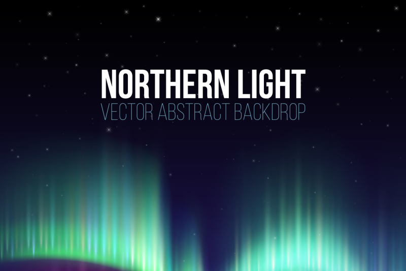 winter-sky-with-polar-lights-vector-background