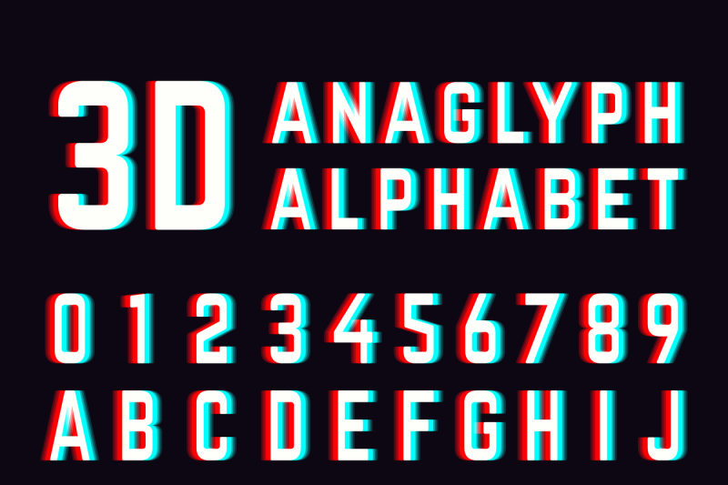 stereoscopic-distortion-3d-anaglyph-font-alphabet-letters