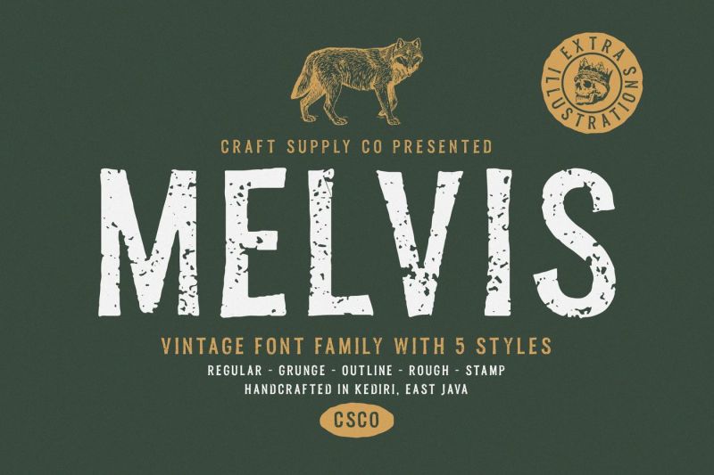melvis-vintage-font-family-extras