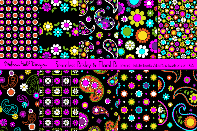 seamless-paisley-amp-floral-patterns