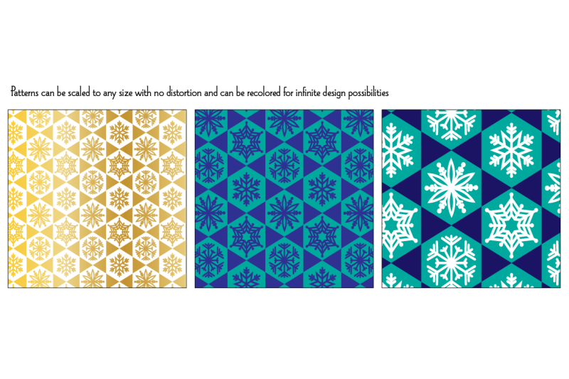 seamless-silver-amp-gold-snowflake-patterns