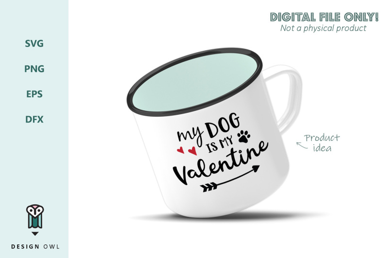 my-dog-is-my-valentine-svg-file