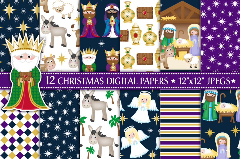 nativity-digital-papers-nativity-scene-christmas-nativity