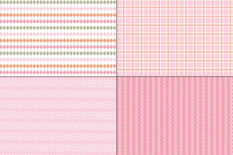 pink-and-orange-plaids-and-stripes