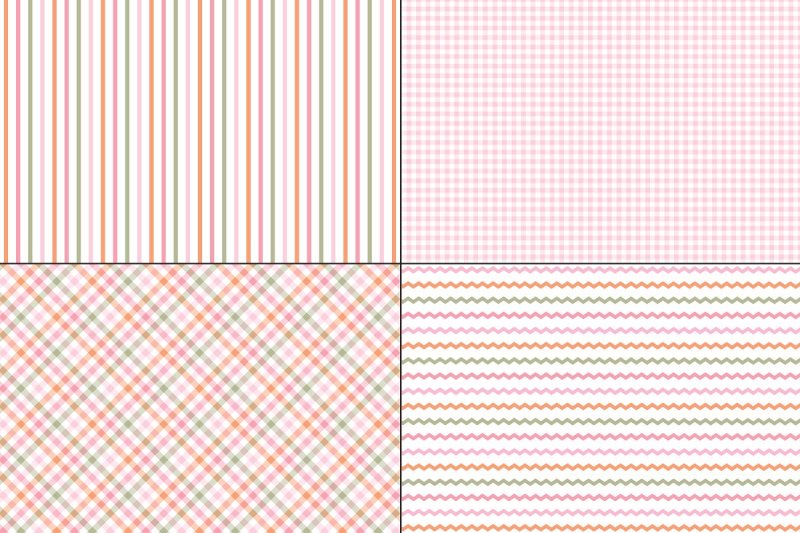 pink-and-orange-plaids-and-stripes