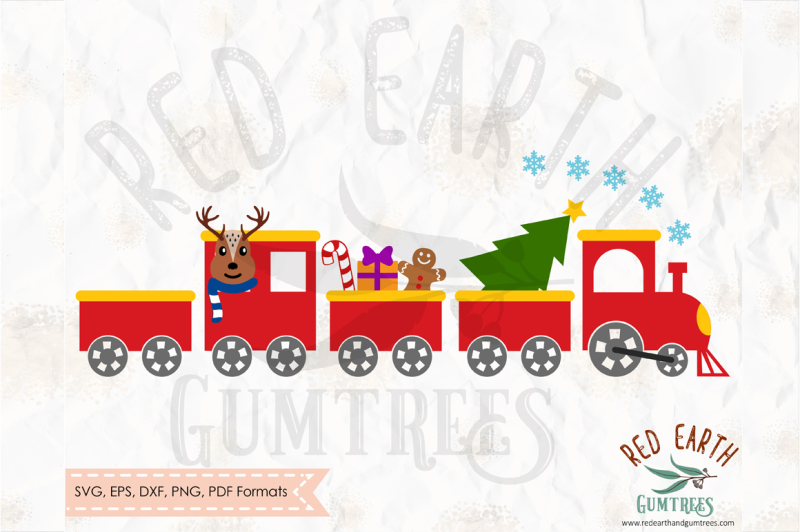 Download Christmas train set, Polar express in SVG,PNG,EPS,DXF, PDF ...