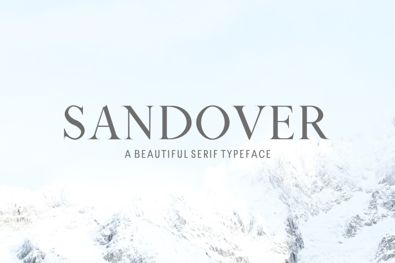 sandover-serif-font-family