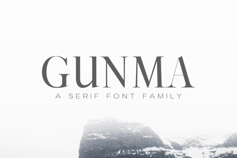 gunma-serif-font-family