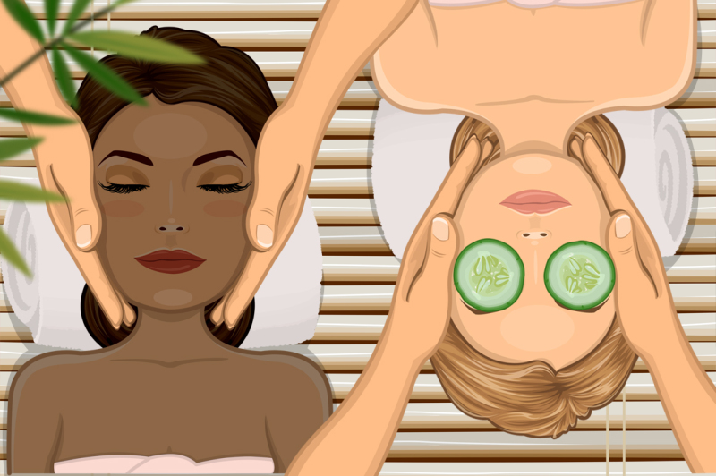 luxury-spa-illustrations-collection