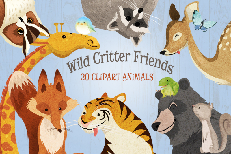wild-animals-critter-friends-clipart
