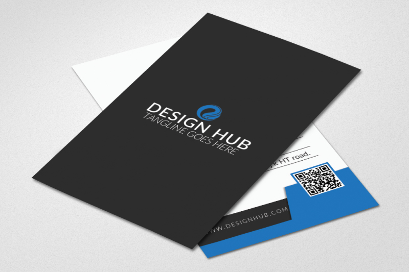 vertical-business-card-template